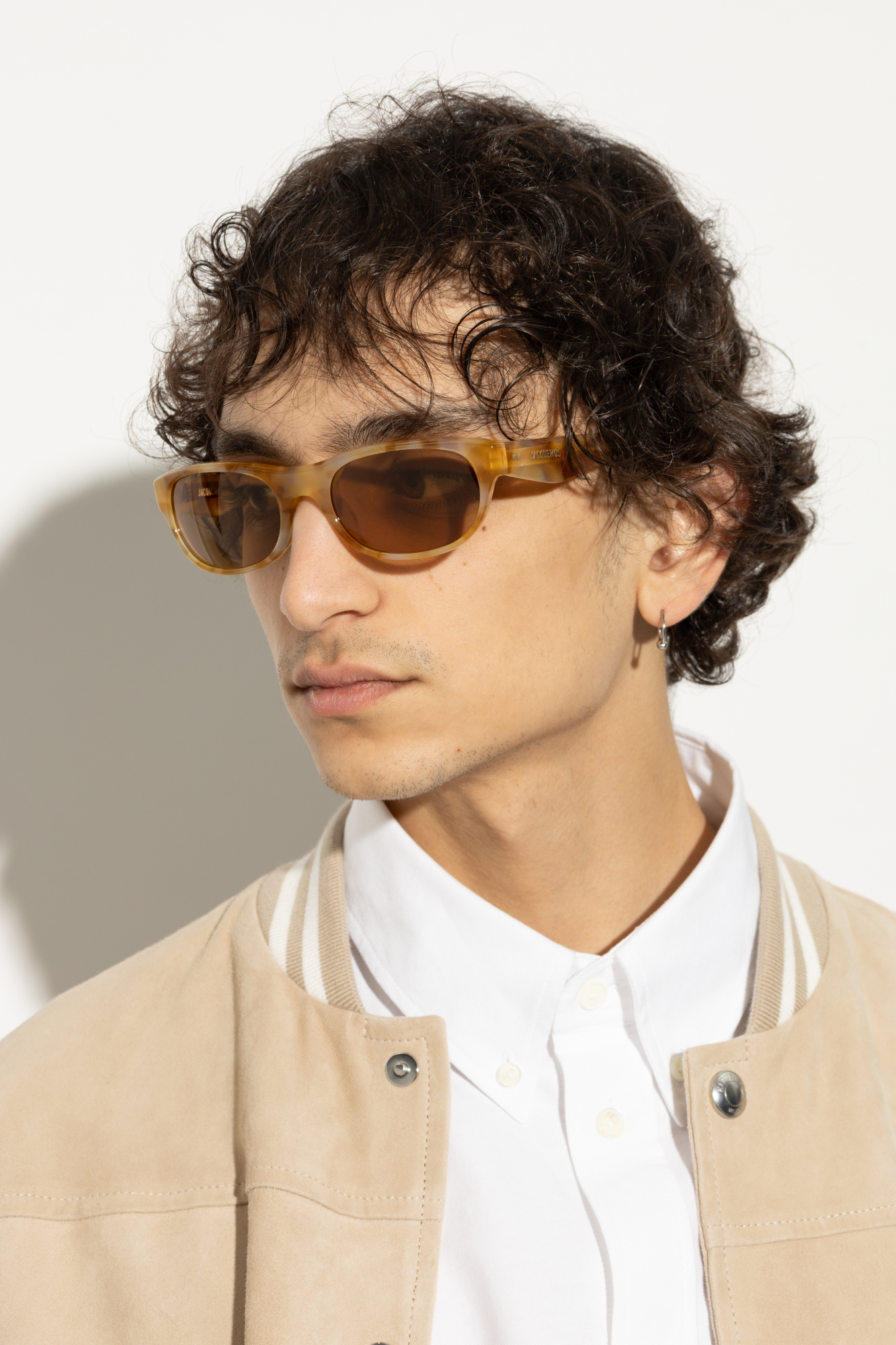 JACQUEMUS カハナ スクエア フレム サンクラス JAC860 C1SUN Jacquemus Rectangle Frame Sunglasses | italist